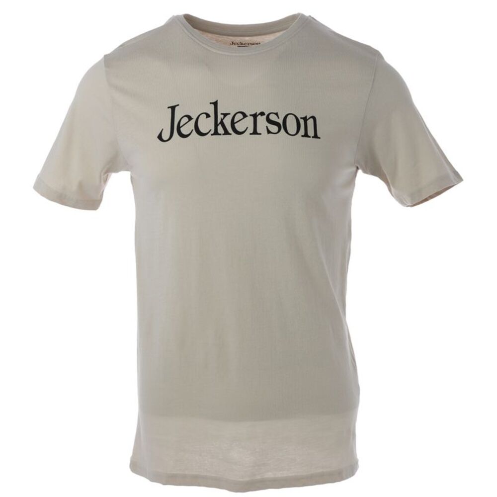 Jeckerson Crew Neck TShirt Men Beige Shirts